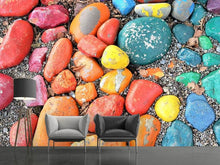 Load image into Gallery viewer, Photo Wallpaper Colorful stones
