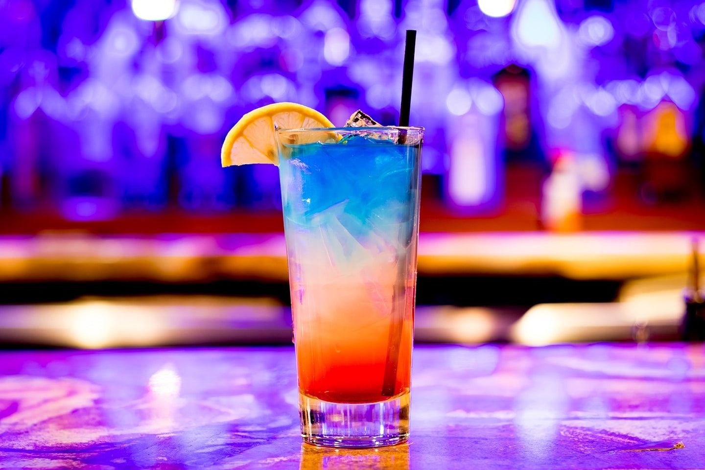 Photo Wallpaper Colorful cocktail
