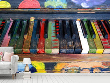 Load image into Gallery viewer, Photo Wallpaper Colorful piano
