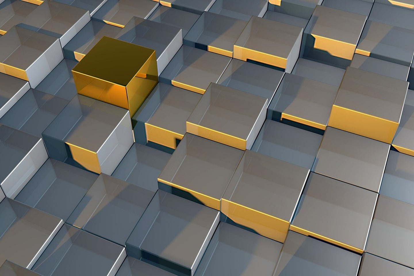 Photo Wallpaper Cube 1