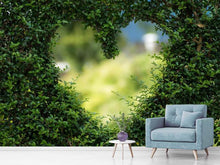 Load image into Gallery viewer, Photo Wallpaper The heart in the hedge

