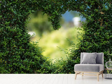 Load image into Gallery viewer, Photo Wallpaper The heart in the hedge
