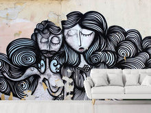 Load image into Gallery viewer, Photo Wallpaper The couple on the wall
