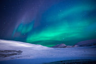 Photo Wallpaper The polar light