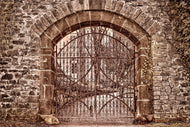 Photo Wallpaper The gate to the villa