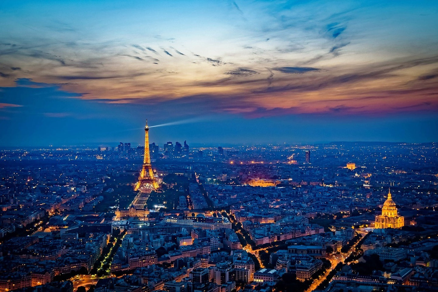 Photo Wallpaper The Eiffel Tower in France
