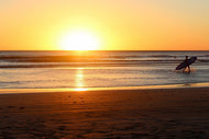 Photo Wallpaper The lonely surfer