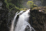 Photo Wallpaper The Gollinger waterfall