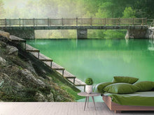Load image into Gallery viewer, Photo Wallpaper The green pond
