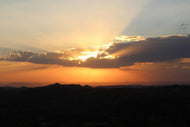 Photo Wallpaper The horizon of Africa