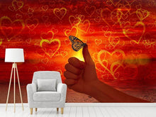 Load image into Gallery viewer, Photo Wallpaper The butterfly and the love
