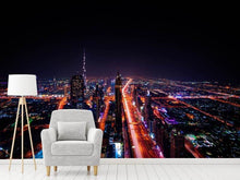Load image into Gallery viewer, Photo Wallpaper The colorful lights of Dubai
