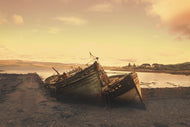 Photo Wallpaper The fishermen and the sea