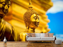 Load image into Gallery viewer, Photo Wallpaper The golden buddhas
