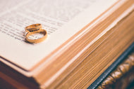 Photo Wallpaper The golden wedding rings