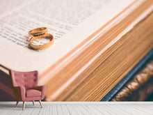 Load image into Gallery viewer, Photo Wallpaper The golden wedding rings
