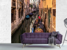 Load image into Gallery viewer, Photo Wallpaper The gondolas of Venice
