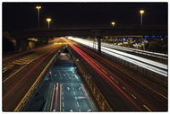 Photo Wallpaper The light ways