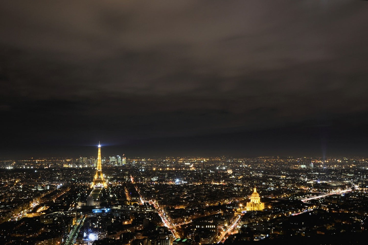 Photo Wallpaper The lights of Paris