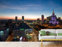 Load image into Gallery viewer, Photo Wallpaper The lights of Warsaw

