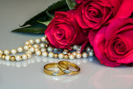 Photo Wallpaper The rings of love