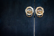 Photo Wallpaper The door to the temple