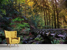 Load image into Gallery viewer, Photo Wallpaper The forest bridge
