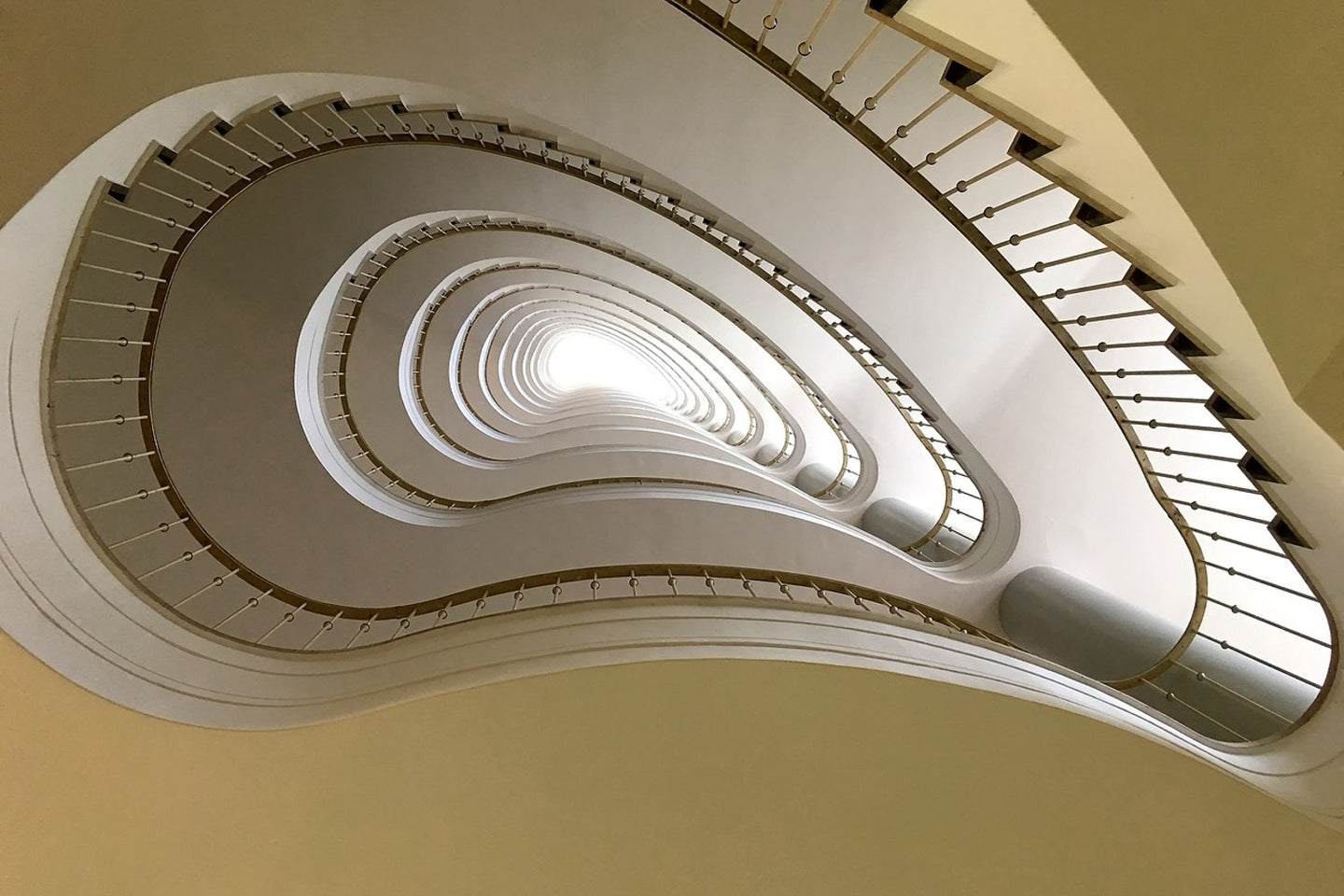 Photo Wallpaper Unconventional staircase