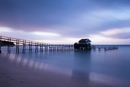 Photo Wallpaper A house on the water