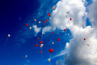 Photo Wallpaper A sky full of hearts