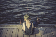 Photo Wallpaper A little fisherman