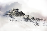 Photo Wallpaper A winter in the mountains
