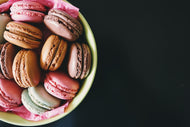 Photo Wallpaper A bowl of macaroons