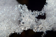 Photo Wallpaper Ice crystals XL
