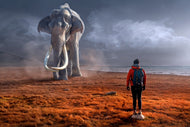 Photo Wallpaper Fantasy mammoth
