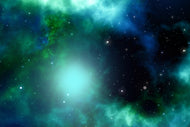 Photo Wallpaper Fantastic galaxy