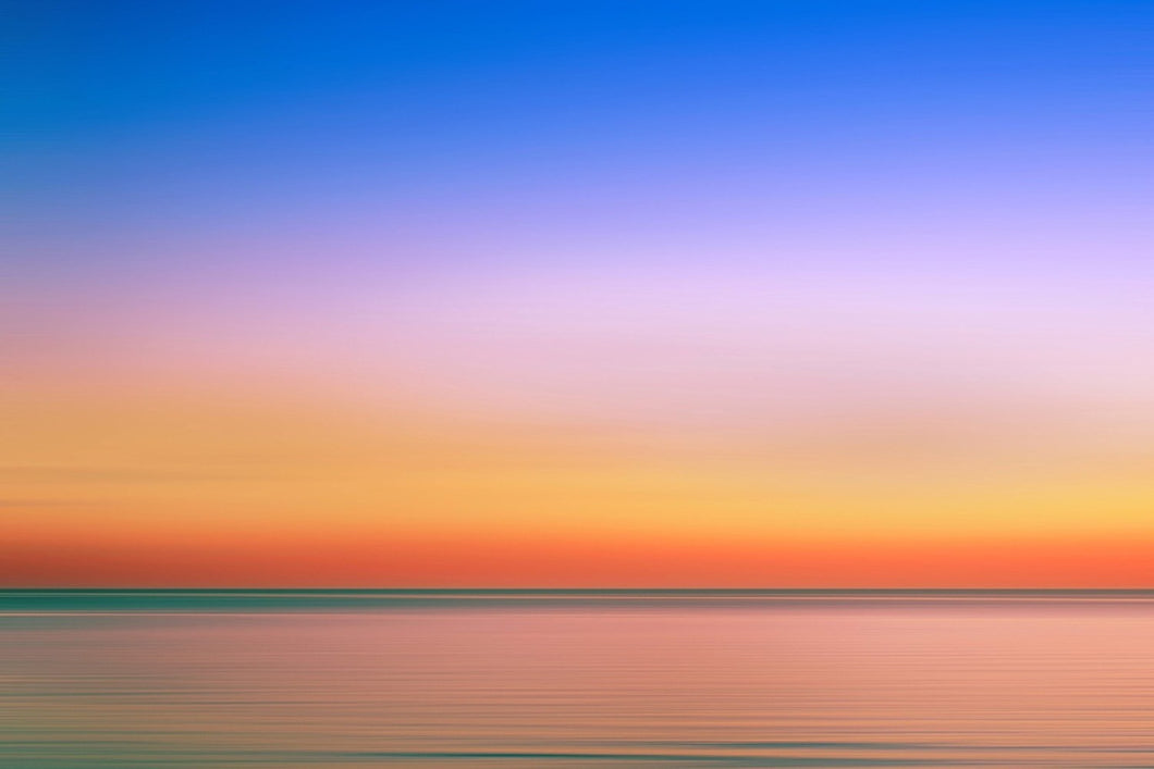 Photo Wallpaper Colorful sea view