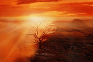 Photo Wallpaper Colorful landscape