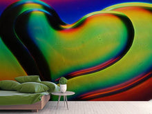 Load image into Gallery viewer, Photo Wallpaper Colored hearts
