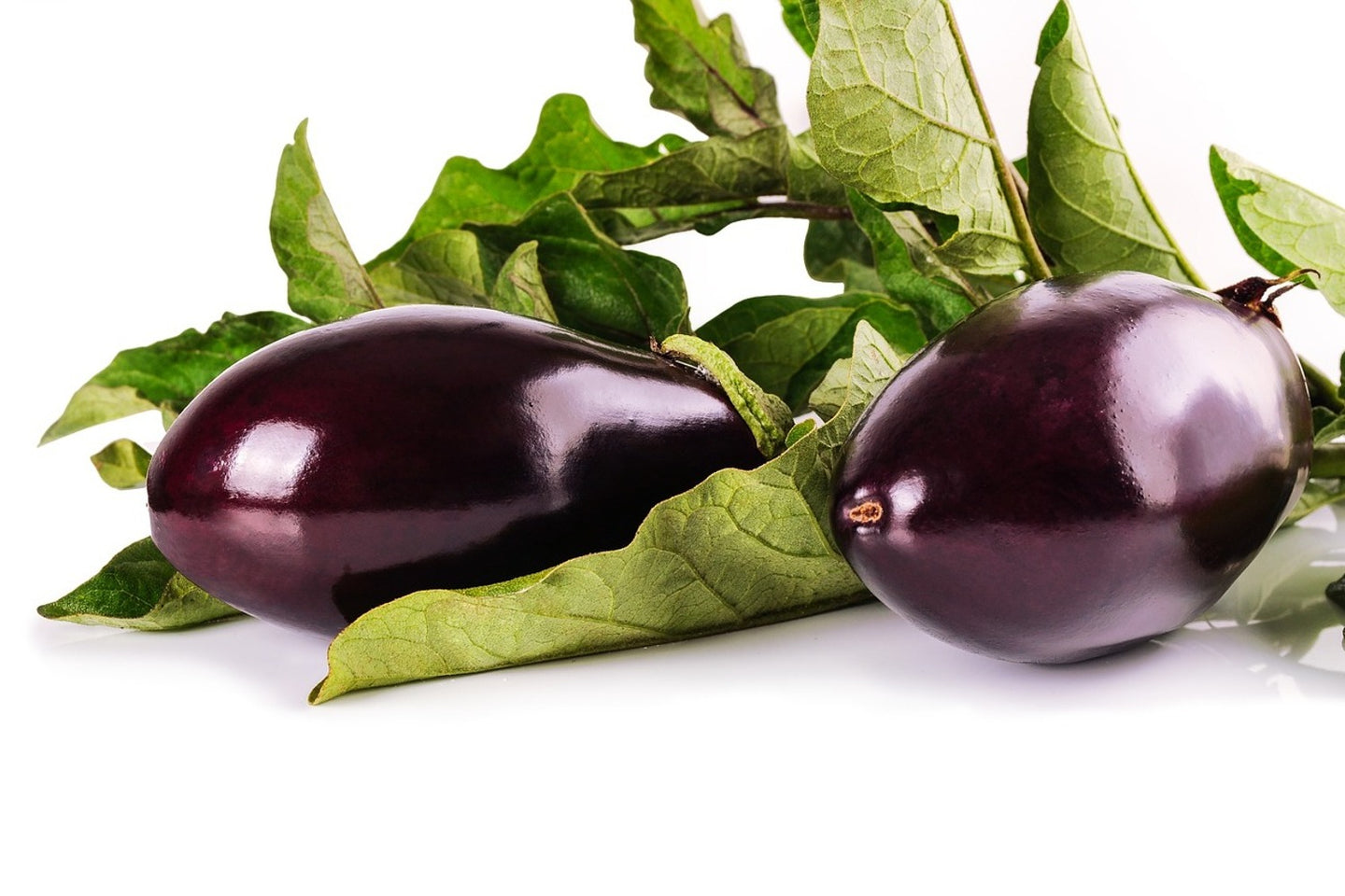 Photo Wallpaper Fresh eggplants