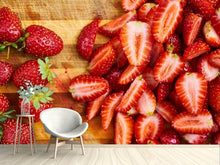 Load image into Gallery viewer, Photo Wallpaper Fresh strawberries
