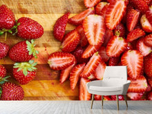 Load image into Gallery viewer, Photo Wallpaper Fresh strawberries
