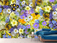 Load image into Gallery viewer, Photo Wallpaper Fresh spring flowers
