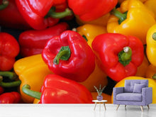 Load image into Gallery viewer, Photo Wallpaper Fresh sweet pepper
