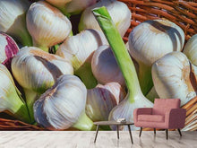 Load image into Gallery viewer, Photo Wallpaper Fresh garlic
