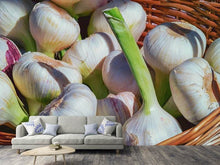 Load image into Gallery viewer, Photo Wallpaper Fresh garlic
