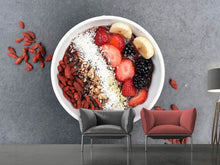 Load image into Gallery viewer, Photo Wallpaper Breakfast with fruits
