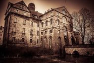 Photo Wallpaper Mysterious house