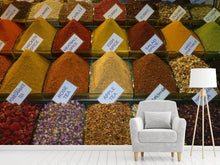 Load image into Gallery viewer, Photo Wallpaper Spices in the market
