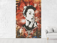 Load image into Gallery viewer, Photo Wallpaper Graffiti portrait
